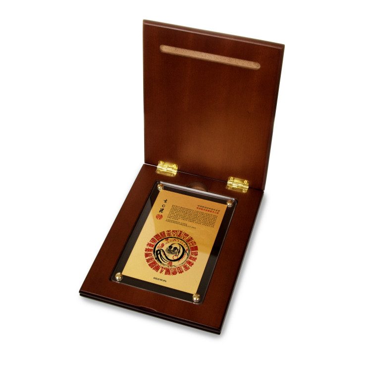 순금상패(아크릴/세로형/대형)